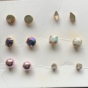 Gold Assortment Earrings - 6 Pack!